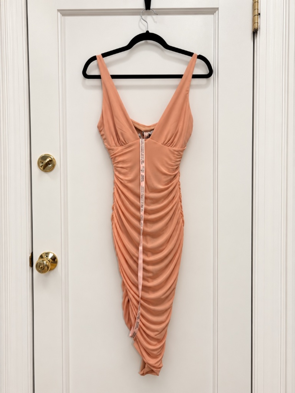 Oh Polly Ruched Bodycon Dress